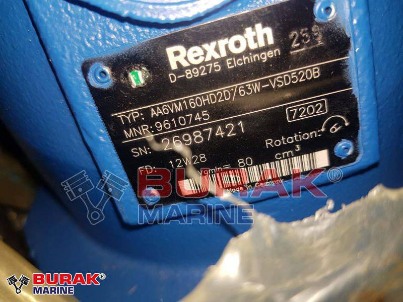 Rexroth MCR3D400L40Z32-R921811524-Wheel motor/Radmotor for sale Netherlands  Goor, WY34993